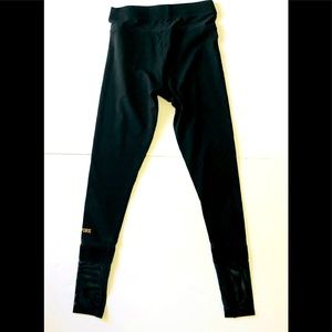 Victoria Secret Pink Leggings Black Sz XS